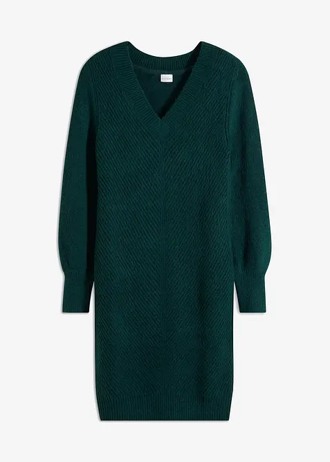 Strikket kjole, bonprix