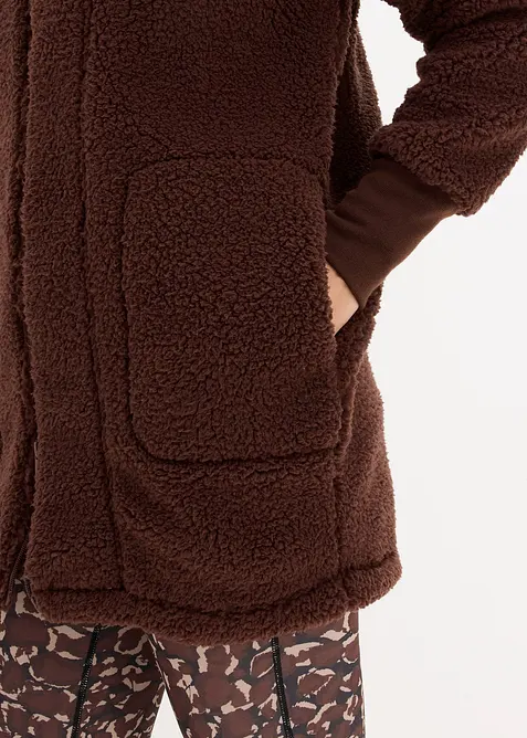 Teddy-fleecejakke, bonprix