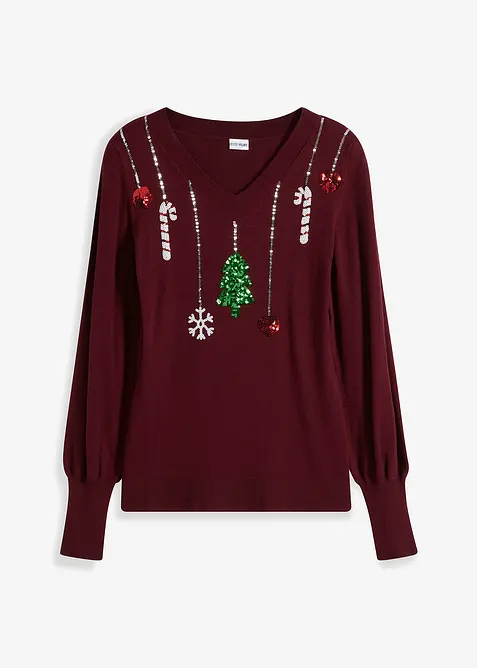 Finstrikket genser, bonprix