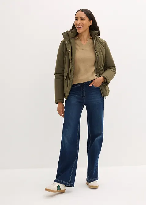 Vinterjakke med påsatte lommer, bonprix