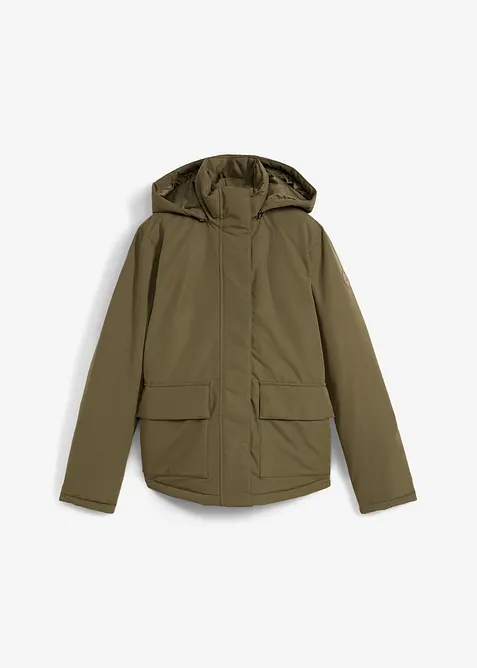 Vinterjakke med påsatte lommer, bonprix