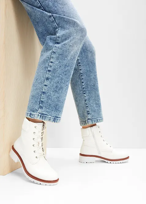 Fôrede snøreboots, bonprix