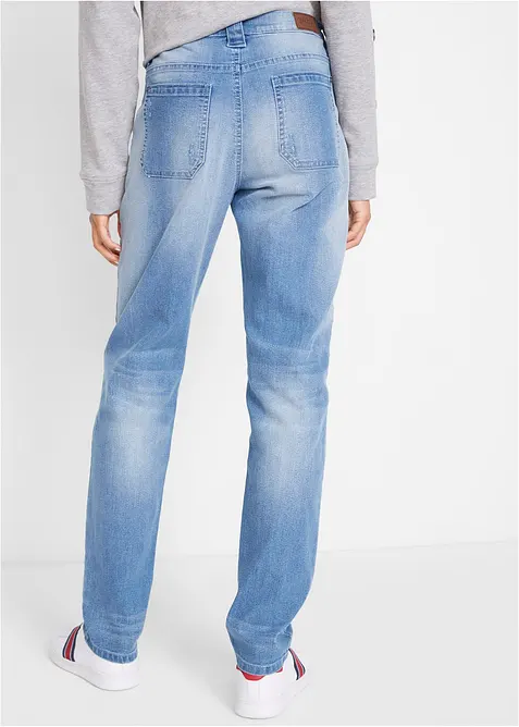 Boyfriend jeans Mid Waist Komfort-Stretch, bonprix