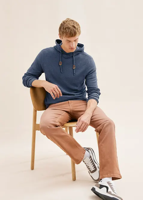 Hettegenser med myk bomull, bonprix