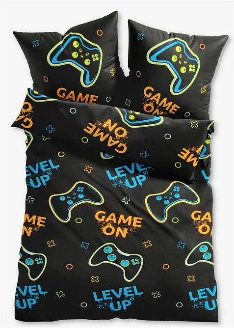 Sengesett med gamer-design, bonprix
