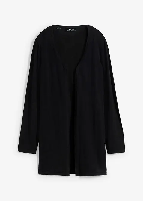 Strikkejakke i 100% bomullsslub-materiale, bonprix