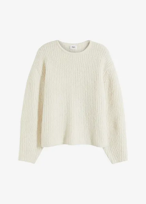 Grovstrikket genser, bonprix