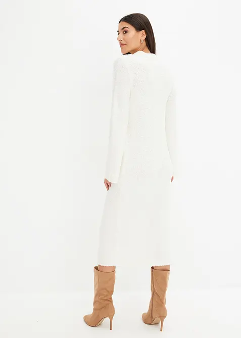 Strikkekjole i boucl&eacute;garn, bonprix