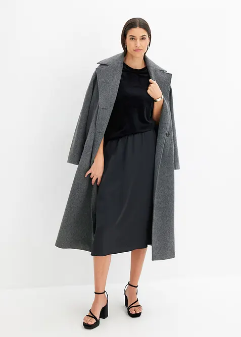 Topp i myk fløyel, bonprix