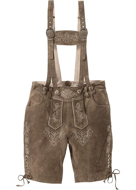 Skinnshorts i tyrolerstil, regular fit, bonprix