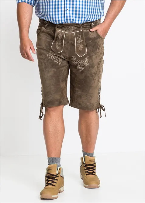 Skinnshorts i tyrolerstil, regular fit, bonprix