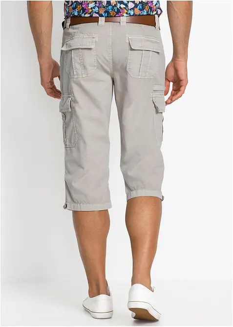 Regular Fit-cargo-bermudashorts i 100% bomull, lang, bonprix
