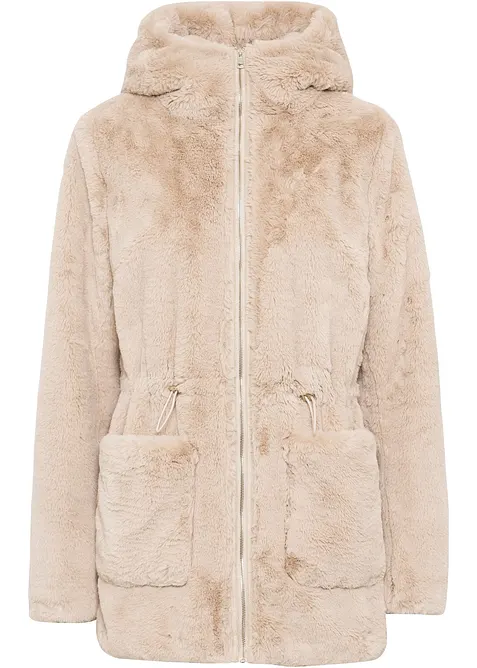 Casual fuskepelsjakke, bonprix
