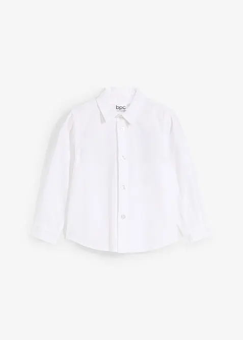 Langermet skjorte med julemotiv for barn, bonprix