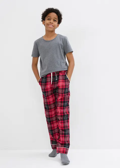Pyjamasbukse i flanell, bonprix