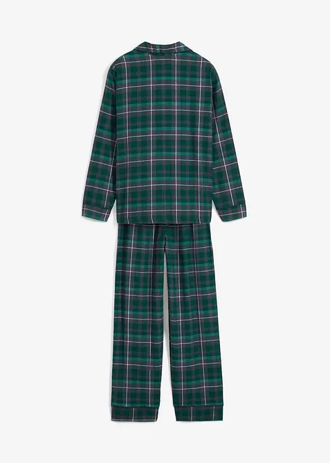 Pyjamas i vevd flanell for barn (2-delt sett), bonprix