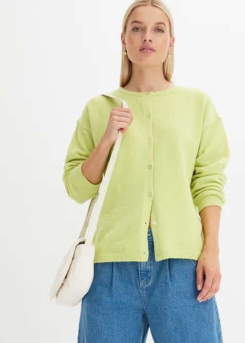 Finstrikket cardigan, bonprix