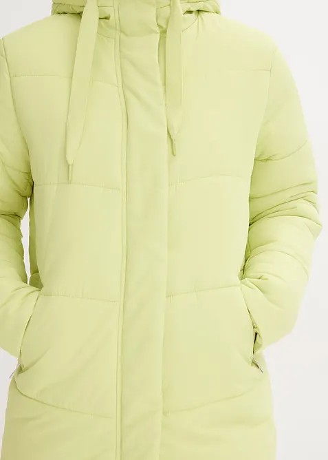 Vattert k&aring;pe med teddyf&ocirc;r i hetten, bonprix