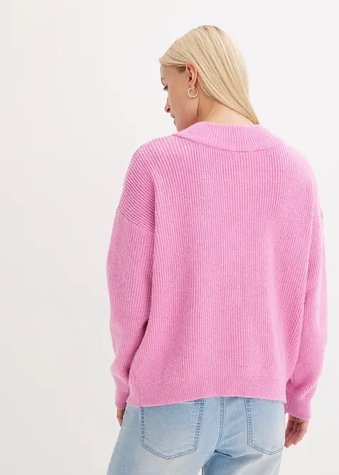 Oversized strikkejakke, bonprix