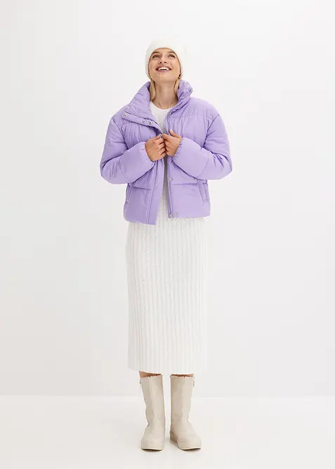 Vattert jakke med st&aring;krage, bonprix