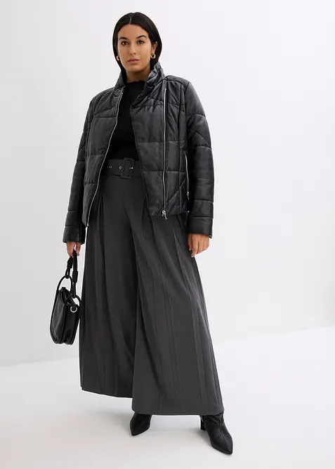 Vid bukse i lett viskosemiks, bonprix