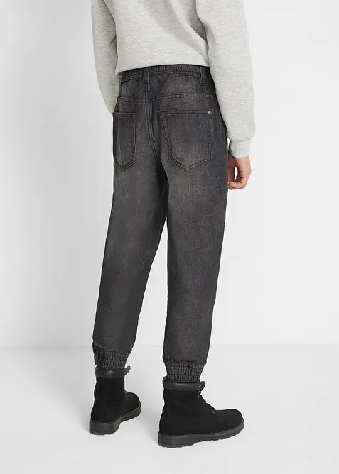 Regular Fit-pull on-jeans med bomull (2-pack), bonprix
