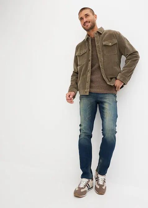 Slim Fit-jeans i lett denim med stretch, Straight, bonprix