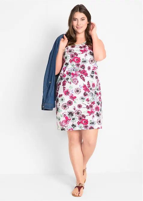 Trikot-kjole (2-pack), bonprix