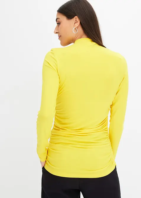 Topp med rynking, bonprix