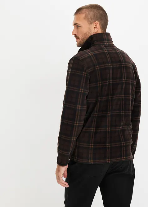 Fleecejakke med ståkrage, bonprix