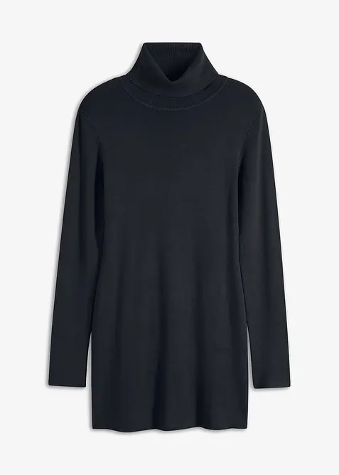 Kort strikket kjole, bonprix