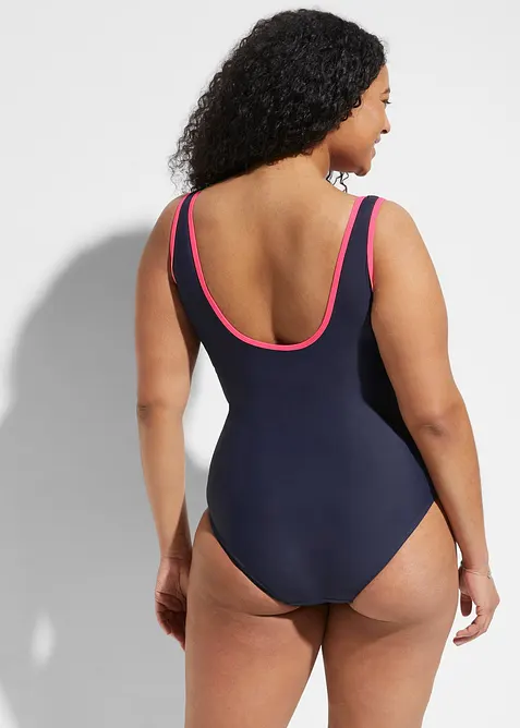 Shape-badedrakt med glidelås, lett formende, bonprix