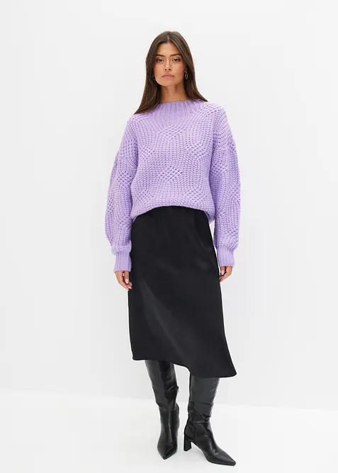 Grovstrikket genser, bonprix