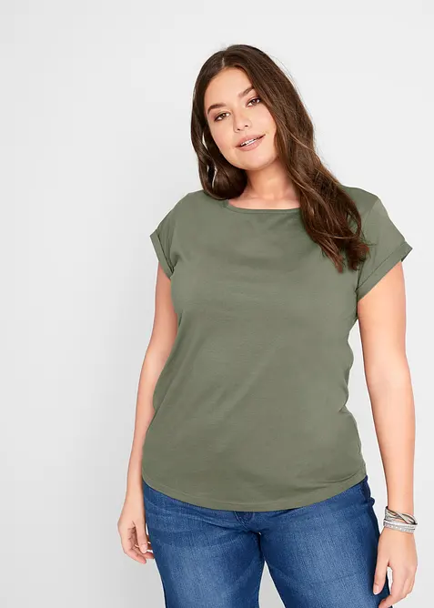 T-skjorte i 100% bomull, bonprix