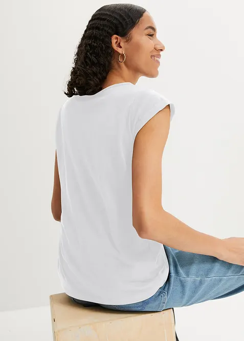 T-skjorte i 100% bomull, bonprix