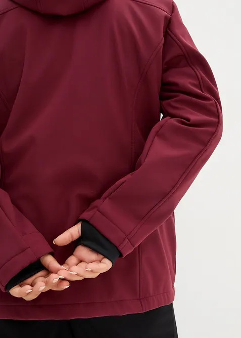 Softshelljakke i vannavvisende materiale, bonprix