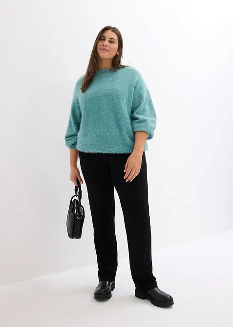 Genser i mykt fj&aelig;rgarn, bonprix