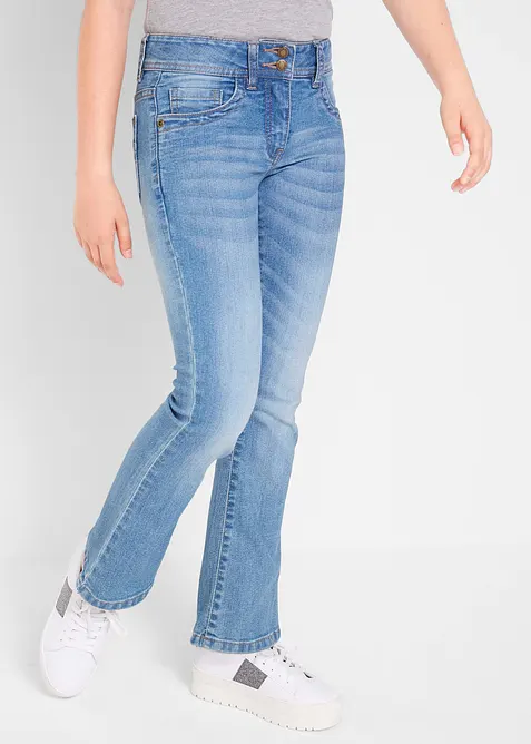 Bootcut-jeans med stretch, Mid Waist, bonprix