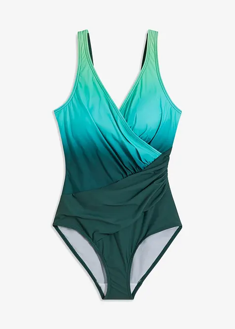 Shape-badedrakt i omslagslook, middels formende, bonprix