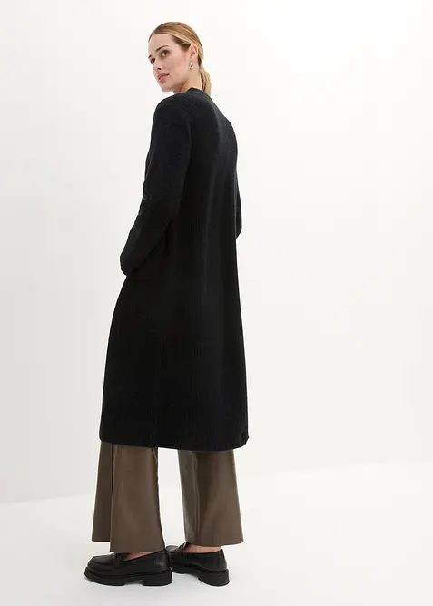 Coatigan med alpakkaull, bonprix