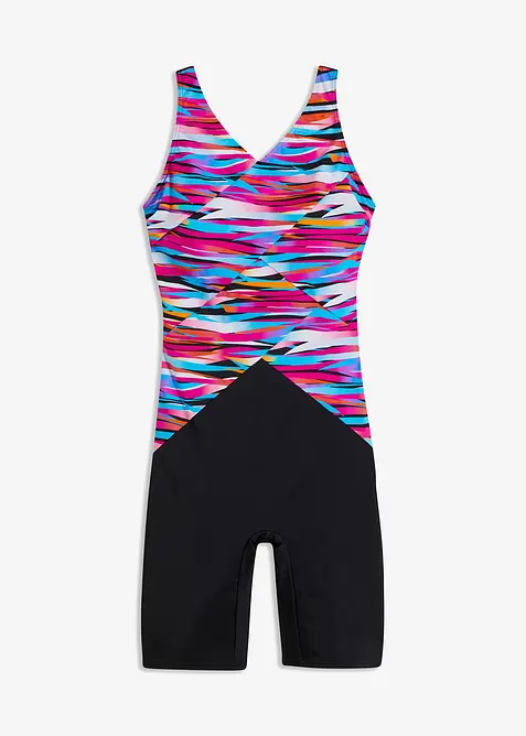 Shape-badedrakt med ben, middels formende, bonprix