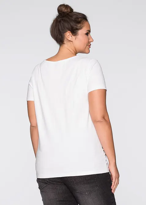 Basic mammatopp i &oslash;kologisk bomull (2-pack), bonprix