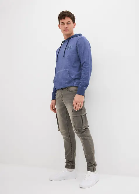 Slim Fit pull-on sweatjeans, Straight, bonprix