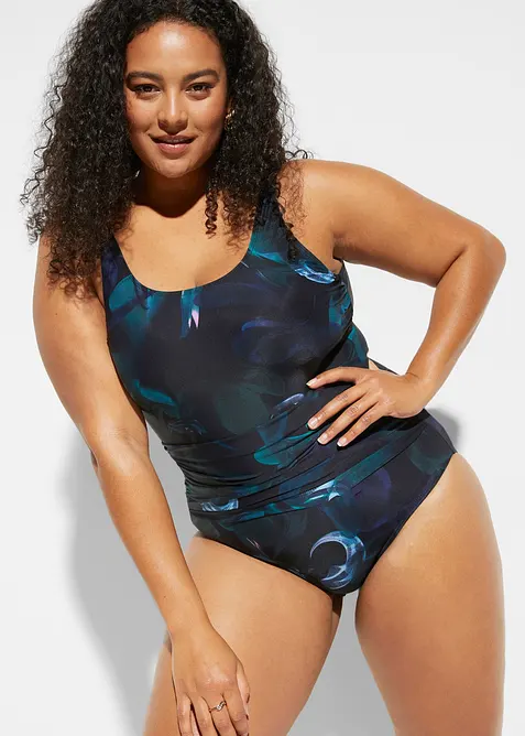 Shape-badedrakt med rynking, lett formende, bonprix