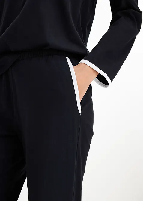 Pyjamas i 100% bomull, bonprix