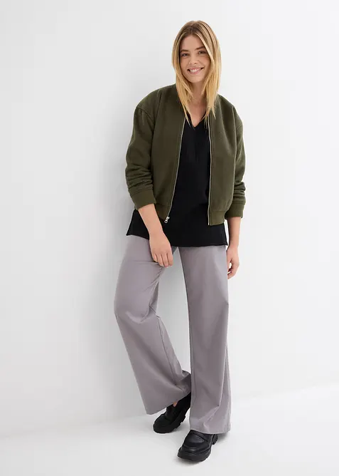 Lang tunika i musselin, bonprix