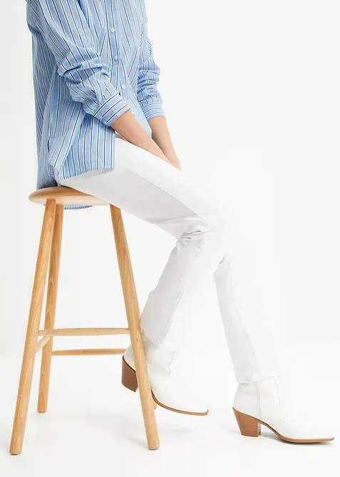 Straight-jeans Mid Waist, Stretch, bonprix