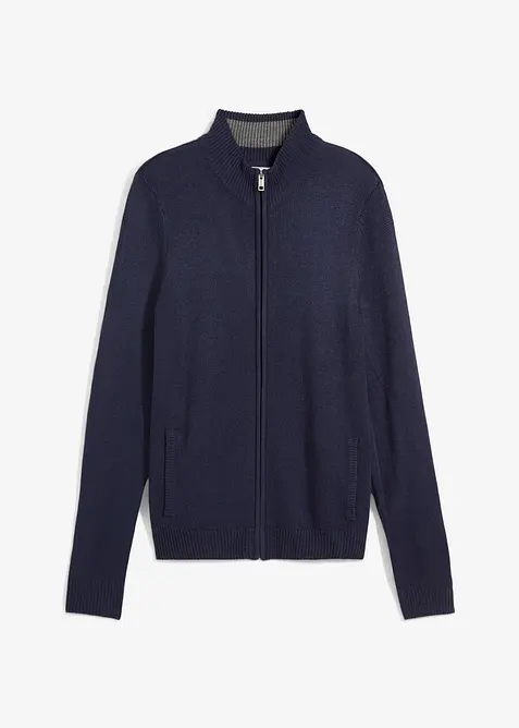 Finstrikket jakke, bonprix