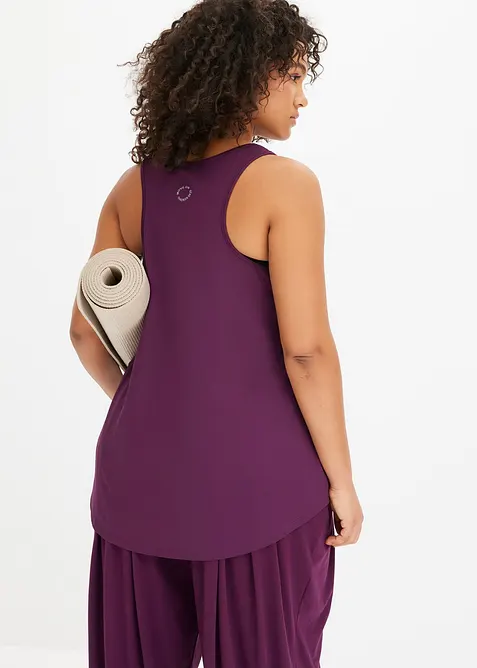 Treningstopp i racerback-modell, hurtigt&oslash;rkende, bonprix