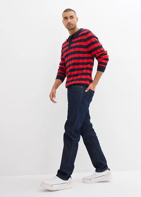 T-skjorte med V-hals (5-pack), bonprix